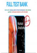 Test Bank For Human Anatomy, 8th Edition (Marieb, 2017), Chapter 1-25 | 9780134243818 | All Chapters with Answers and Rationals
