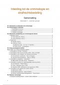 2 samenvattingen: inleiding criminologie en SRB   sociologie en rechtssociologie