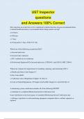 UST Inspector questions and Answers 100&percnt; Correct