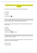 ABO & NCLE Prep Exam 3 of 4 Questions and Answers, Already Graded A.