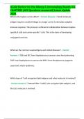 ACAAI Review for the Allergy & Immunology Boards ALL CHAPTERS &lpar;409 Questions answered&rpar; Latest Update 2024&period;