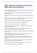 WGU&colon; History of Healthcare in America D050 100&percnt; correct&lpar;rated A&rpar;