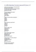 4 A ABSA Questions Correctly Answered To Score A&plus;&excl;&excl;