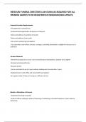 MISSOURI FUNERAL DIRECTORS LAW EXAM &lpar;AS REQUIRED FOR ALL PRENEED AGENTS TO BE REGISTERED IN MISSOURI&rpar;2024 UPDATE