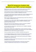 Boat Ed temporary boaters test questions and 100&percnt; correct answers