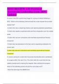 BEST REVIEW ATI Proctored  Assessment Leadership Exam 2019 - Updated