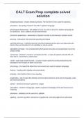CALT&lowbar;Exam&lowbar;Prep&lowbar;complete&lowbar;solved&lowbar;solution