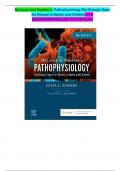 Test Bank For Pathophysiology 9th Edition McCance ,All Chapters