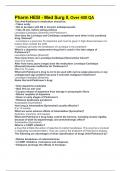 Pharm HESI - Med Surg II&comma; Over 400 QA