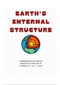 Formation of Earth's Layered Structure and An introduction to Earth's Internal Structure