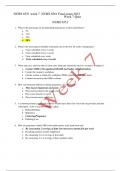 NURS 6630 PSYCHOPHARMACOLOGY MIDTERM EXAM TEST BANK Purple answers were marked incorrect&period; Red answers were marked correct&period; QUESTION 1