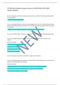 ATI RN Adult Medical Surgical Practice B 2023&sol;2024 WITH NGN LATEST UPDATE