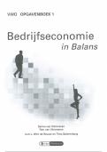 Bedrijfseconomie in Balans deel 1 opdrachtenboek VWO