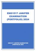 ENG1517 JAN/FEB EXAMINATION (PORTFOLIO) 2024