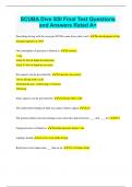 SCUBA Dive SSI Final Test Questions and Answers Rated A&plus;