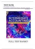 Test Bank For Intermediate Accounting 3rd Edition by Elizabeth A. Gordon, Jana S. Raedy, Alexander J. Sannella||ISBN NO:978-0136946694||All Chapters 1-22||Complete Guide A+