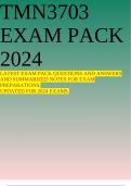 TMN3703 EXAM PACK 2024 