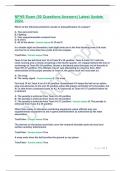 NFHS Exam &lpar;50 Questions Answers&rpar; Latest Update 2024