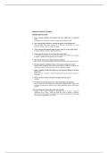 Medical Surgical Nursing; Respiratory system summary/ study guide 