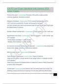 CA PT Law Exam Questions with Answer 2024 Latest Update&period;