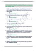 WVSSAC 2021 NFHS Football Part 2 Test Exam Question and Answers 2024&period;