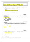 &Tab; NUNP 6551  Module 1 quiz&vert; LATEST 100&percnt;