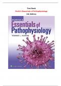 Porth’s Essentials of Pathophysiology  4th Edition Test Bank By Tommie L.Norris | Chapter 1 – 46, Latest - 2024|