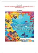 Varcarolis' Foundations of Psychiatric Mental Health Nursing: A Clinical Approach  9th Edition Test Bank By Margaret Jordan Halter | Chapter 1 – 36, Latest - 2024|