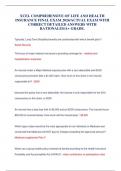 XCEL COMPREHENSIVE OF LIFE AND HEALTH INSURANCE FINAL EXAM 2024&sol;ACTUAL EXAM WITH CORRECT DETAILED ANSWERS WITH RATIONALES&sol;A&plus; GRADE