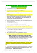 ATI- MED SURG PROCTORED PRACTICE QUESTIONS & ANSWERS UPDATED VERSION 2023 SCORE 100&percnt;