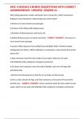 MDC 4 MODULE 6 BURNS 56QUESTIONS WITH CORRECT ANSWERSNEWLY  UPDATED  GRADED A&plus;&period;