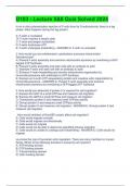D103 - Lecture 5&6 Quiz Solved 2024
