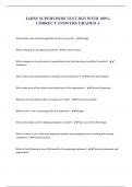 IAHSS SUPERVISOR TEST 2023 WITH 100&percnt; CORRECT ANSWERS GRADED A What always stays constant regardless of where you work&quest; - Change What is the goal of managed care system&quest; - To control coast Which category in the instruction's organizational chart best de