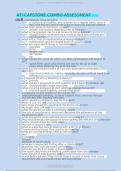 ATI CAPSTONE COMBO ASSESSMENT A&colon;B Questions and Answers &lpar;2024&sol;2025&rpar;&lpar;Verified Answers&rpar;