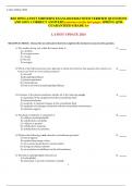BIO 2870 LATEST MIDTERM EXAM-2023&sol;2024 WITH VERIFIED QUESTIONS AND 100&percnt; CORRECT ANSWERS &lpar;answers on the last page&rpar;&period; SPRING QTR&period; GUARANTEED GRADE A&plus;  LATEST UPDATE 2024