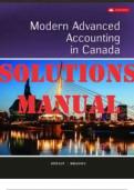 SOLUTIONS MANUAL for Modern Advanced Accounting in Canada, 10th Edition by Darrell Herauf, Murray Hilton and Chima Mbagwu