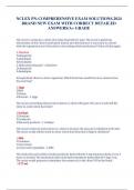 NCLEX PN-COMPREHENSIVE EXAM SOLUTIONS&period;2024 BRAND NEW EXAM WITH CORRECT DETAILED ANSWERS&sol;A&plus; GRADE