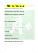 ATI RN Predictor 