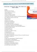 COMPLETE TEST BANK Catalano Nursing Now 8th Edition Chapter 1 - 28! RATED A+