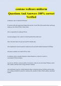 centene wellcare midterm Questions And Answers 100&percnt; correct Verified