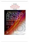 Hamric & Hanson's  Advanced Practice Nursing An Integrative Approach 7th Edition Test Bank By Mary Fran Tracy, Eileen T. OGrady, Susanne J. Phillips | All Chapters, Latest - 2024|  