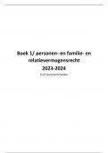 Versie 2023 boek 1 verticale relaties  Personen en familierecht versie 2023