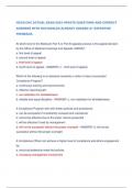  HCCA-CHC ACTUAL EXAM 2024 UPDATE QUESTIONS AND CORRECT ANSWERS WITH RATIONALES ALREADY GRADED A&plus; EXPERTISE FEEDBACK&period;