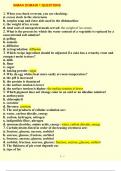 INMAN DOMAIN 1 &vert; 2024 PRACTICE QUESTIONS with Correct Answers