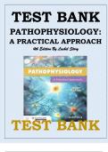 PATHOPHYSIOLOGY-A PRACTICAL APPROACH 4TH EDITION BY LACHEL STORY TEST BANK
