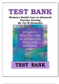 Women’s Health Care in Advanced Practice Nursing, 2nd Edition by Alexander, Ivy M Test Bank ISBN 978 0826190017
