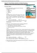 Test Bank For Clayton’s Basic Pharmacology for Nurses 19th Edition| Verified 2024 Update Chapter 1-Chapter48|Complete Questions and Answers With Rationale. 