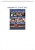 Summary Political Science  + additional literature 660437-B-6
