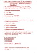 NCSF PERSONAL TRAINING EXAM QUESTIONS AND CORRECT ANSWERS &lpar;ALREADY GRADED A&plus;&rpar;