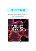 MICROBIOLOGY&colon; AN INTRODUCTION PLUS MASTERING MICROBIOLOGY 13TH EDITION TEST BANK&lpar;Tortora et al&period;&rpar;